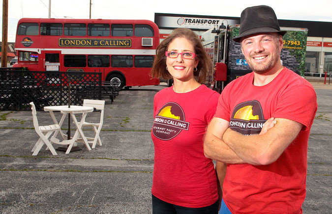 London Calling, owned by Carrie Mitchell and Neil Gomme, operated the double-decker bus as a restaurant space on North Glenstone Avenue for around seven years.